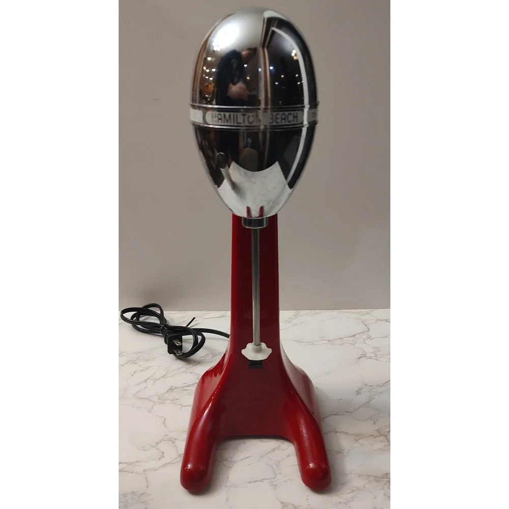 Hamilton Beach/Proctor Silex Vintage Drink Mixer Model 750RC 120V~60Hz~70W Red